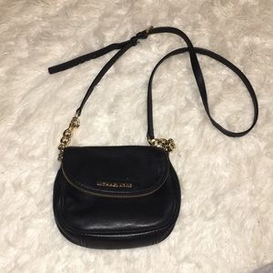 Michael Kors Black Leather Purse